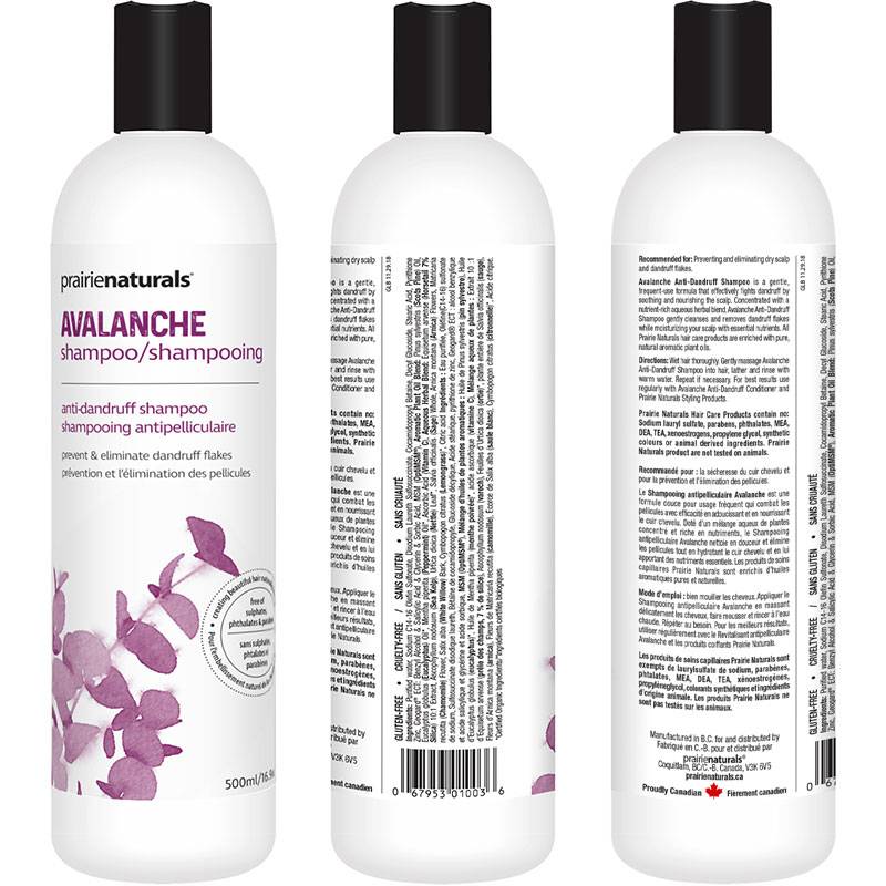Prairie Naturals Avalanche Anti-Dandruff Shampoo