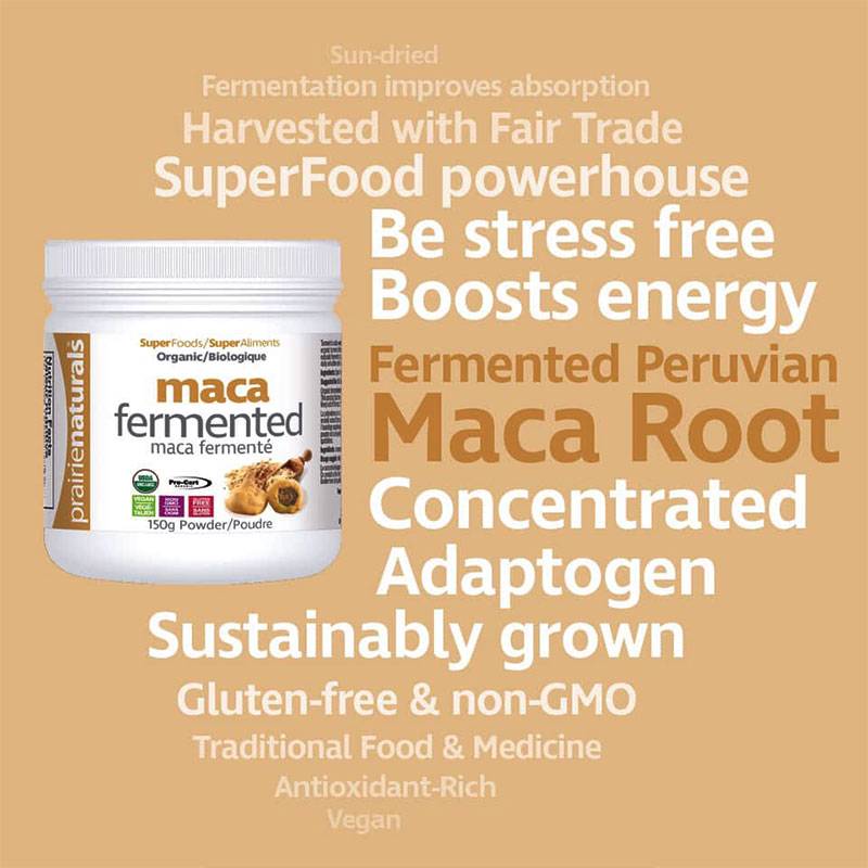 Prairie Naturals Fermented Organic Maca