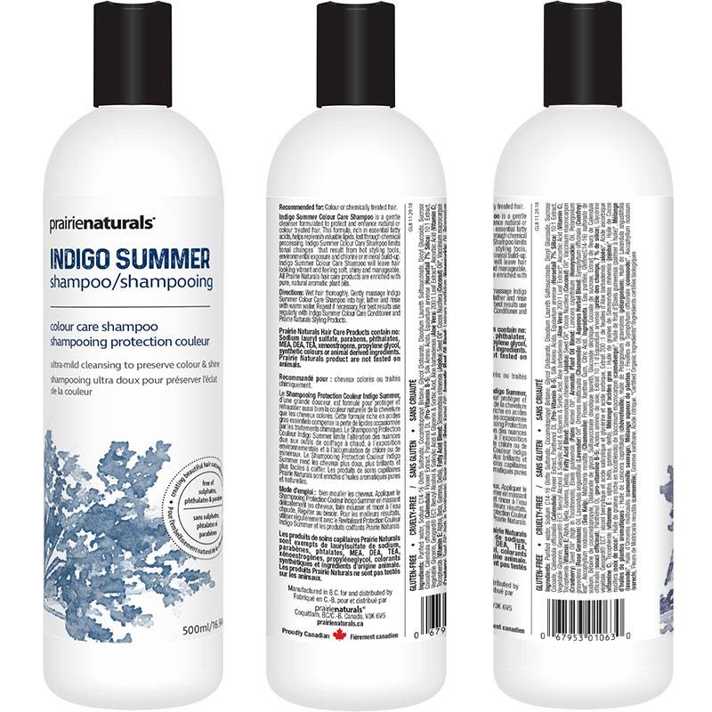 Prairie Naturals Indigo Summer Colour Care Shampoo