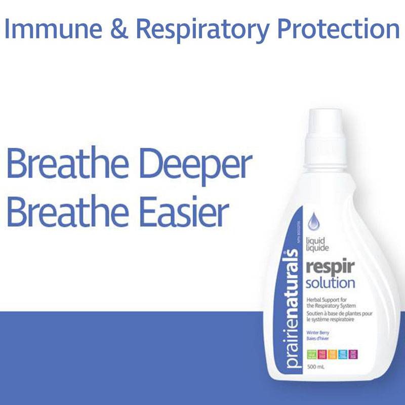 Prairie Naturals Liquid Respir Solution - Winter Berry