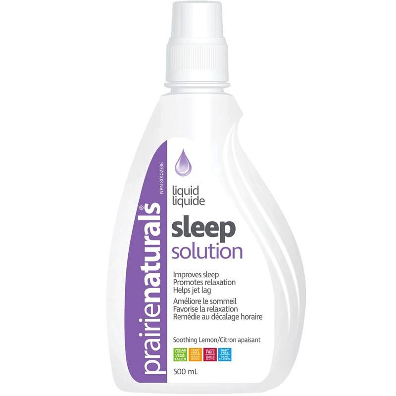 Prairie Naturals Liquid Sleep Solution -- Soothing Lemon