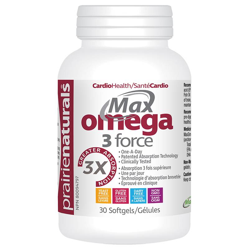 Prairie Naturals Max Omega-3 Force