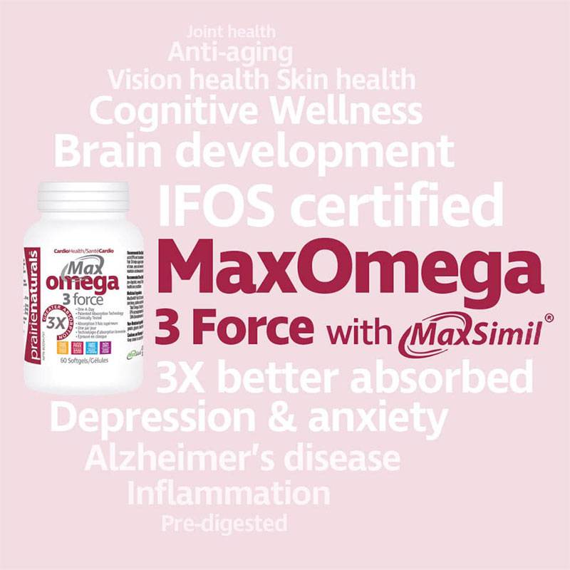 Prairie Naturals Max Omega-3 Force