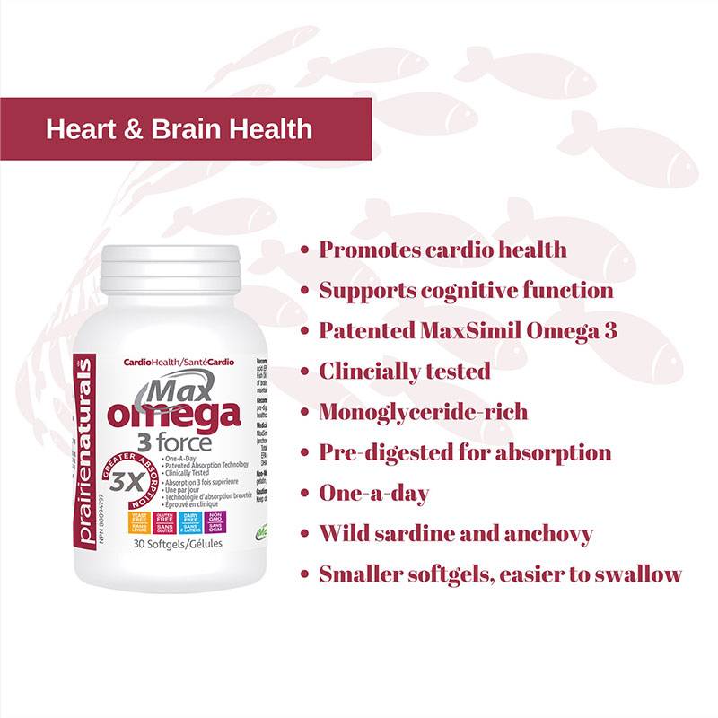 Prairie Naturals Max Omega-3 Force