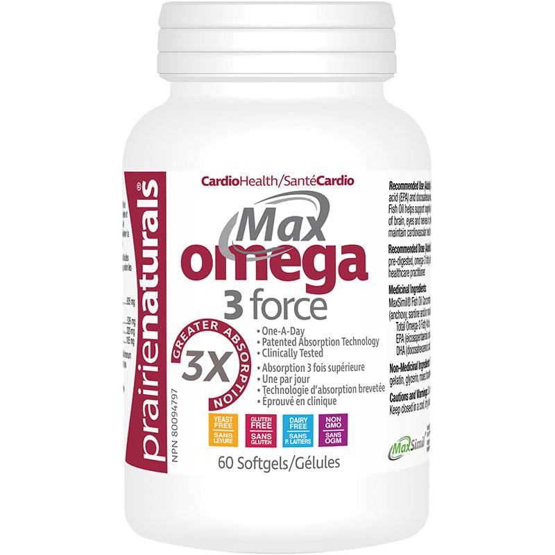 Prairie Naturals Max Omega-3 Force