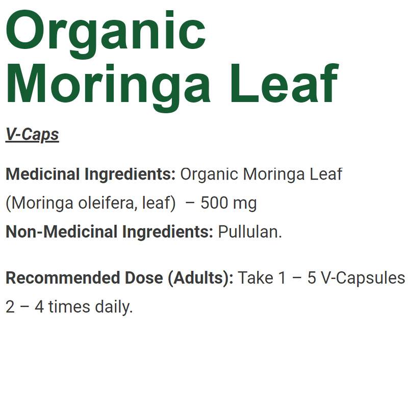 Prairie Naturals Moringa Leaf 500mg