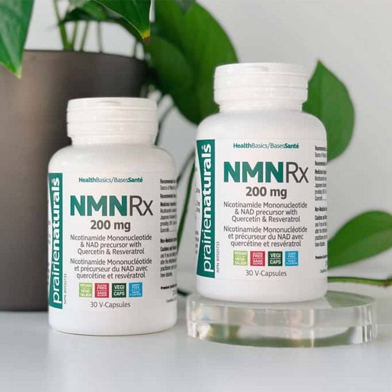 Prairie Naturals NMN Rx 200mg with Quercetin + Resveratrol