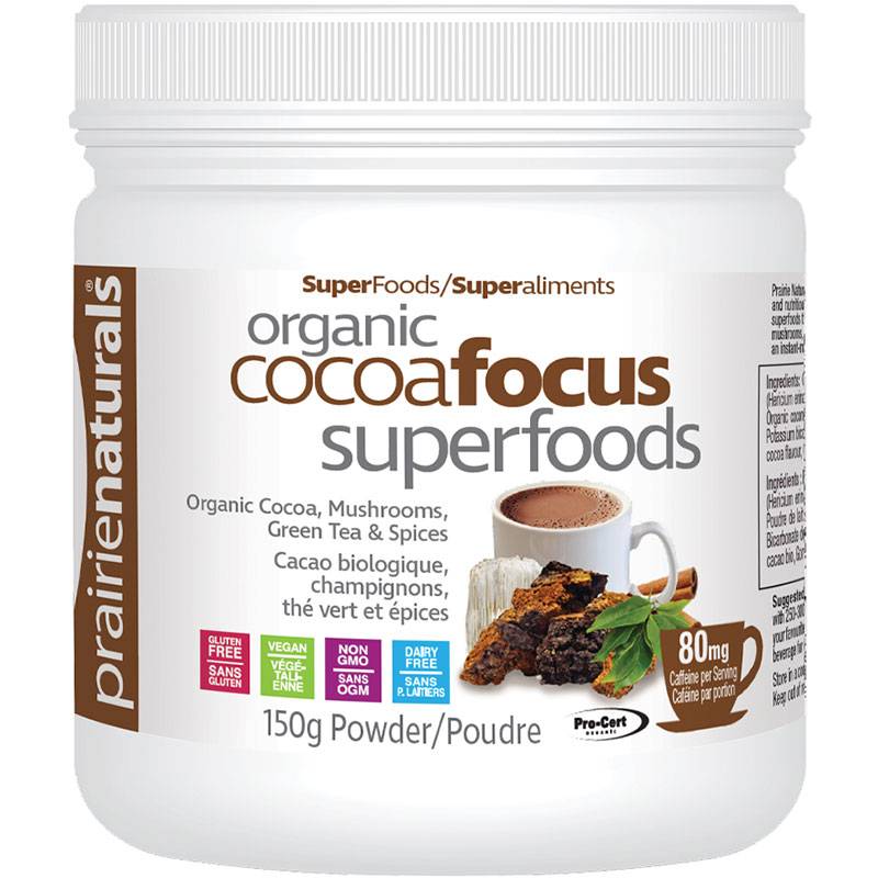 Prairie Naturals Organic Cocoa Focus SuperFoods