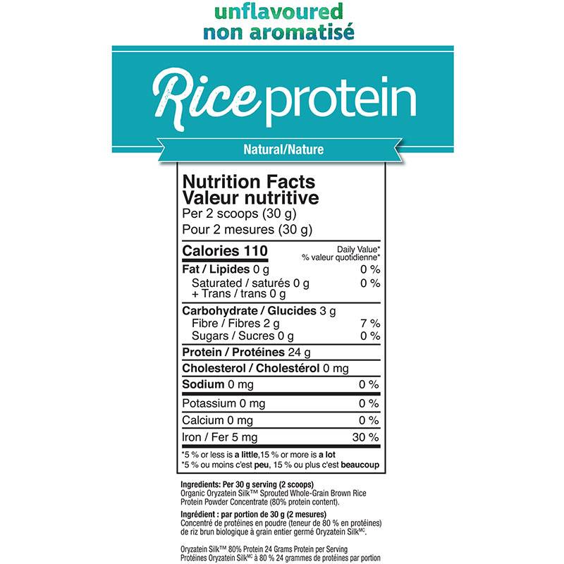 Prairie Naturals Organic Rice Protein