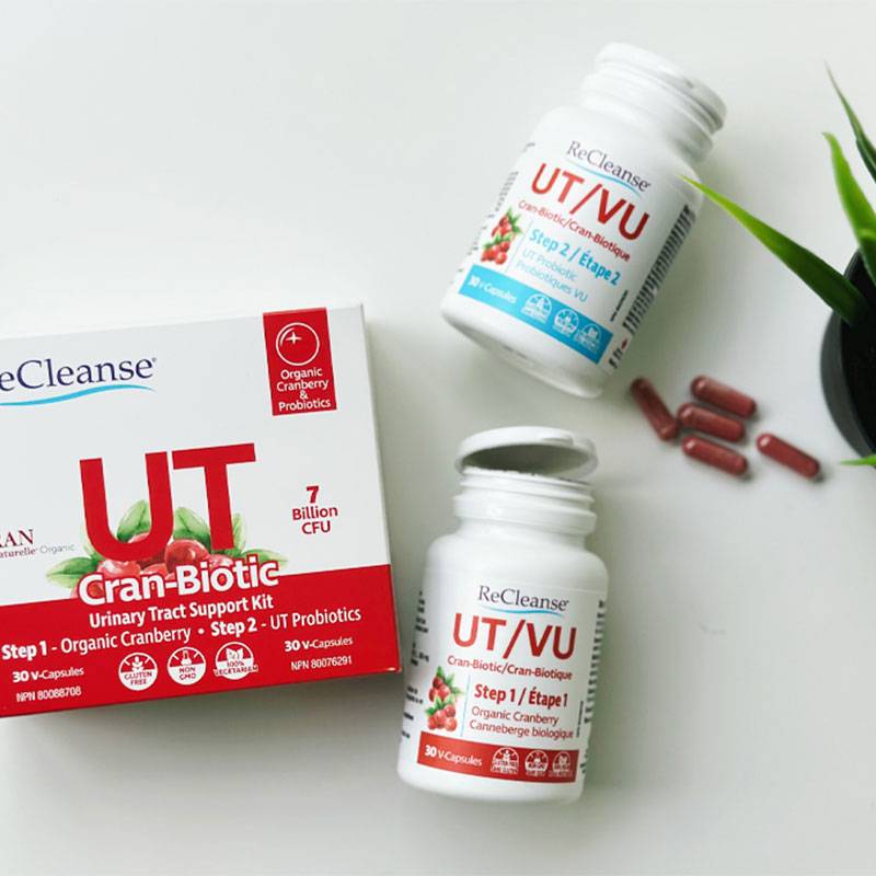 Prairie Naturals ReCleanse UT Cran-Biotic Kit
