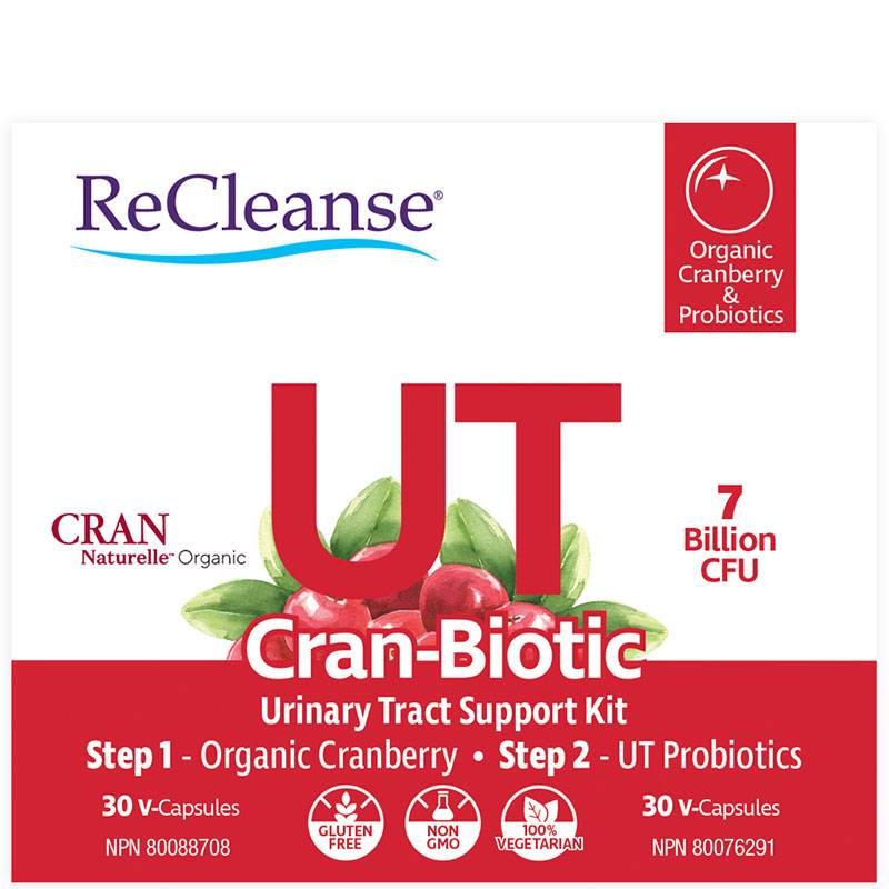 Prairie Naturals ReCleanse UT Cran-Biotic Kit