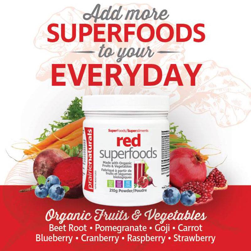 Prairie Naturals Organic Red Superfoods Powder