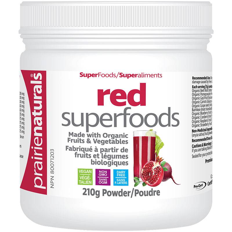 Prairie Naturals Organic Red Superfoods Powder
