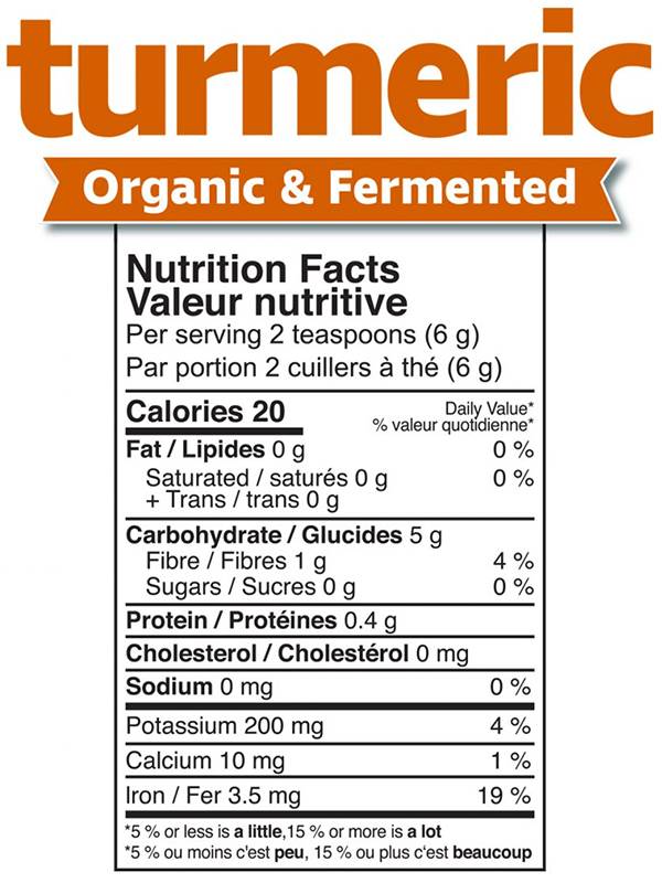 Prairie Naturals Fermented, Organic Turmeric