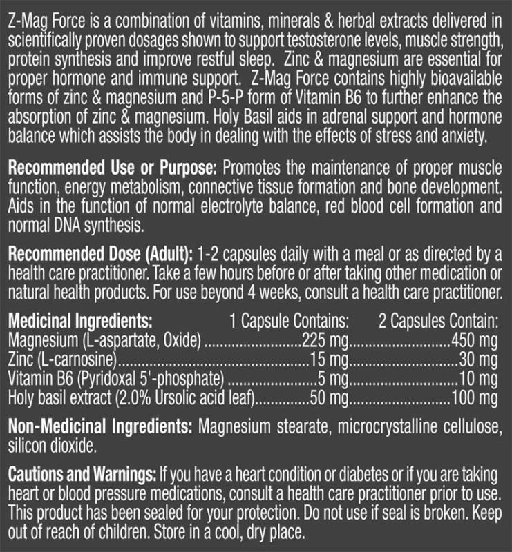 Prairie Naturals Z-Mag Force