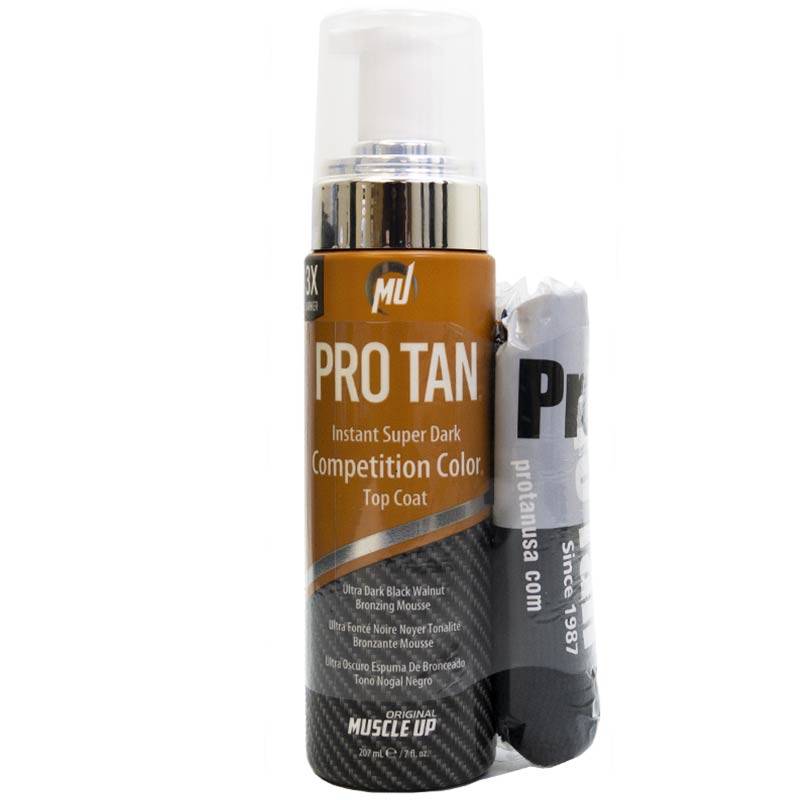Pro Tan Instant Super Dark Competition Color Top Coat - Ultra Dark Black Walnut