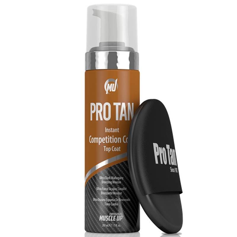 Pro Tan Instant Competition Color Top Coat - Ultra Dark Mahogany