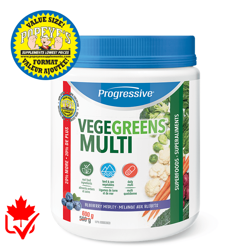 Progressive VegeGreens Multi 600g