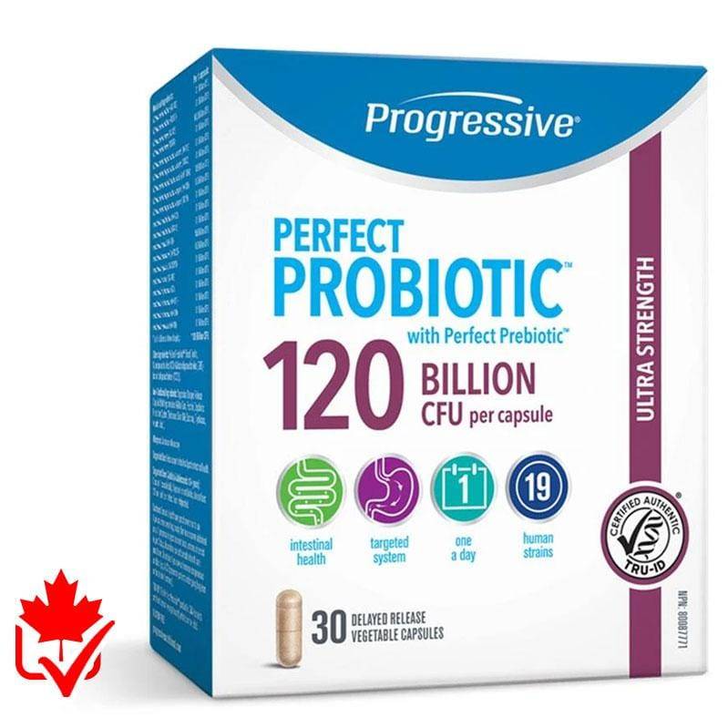 Progressive Probiotics 120 Billion 30 caps