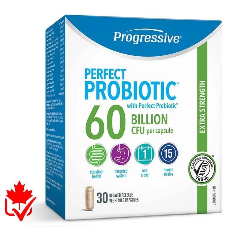 Progressive Probiotics 60 Billion 30 caps
