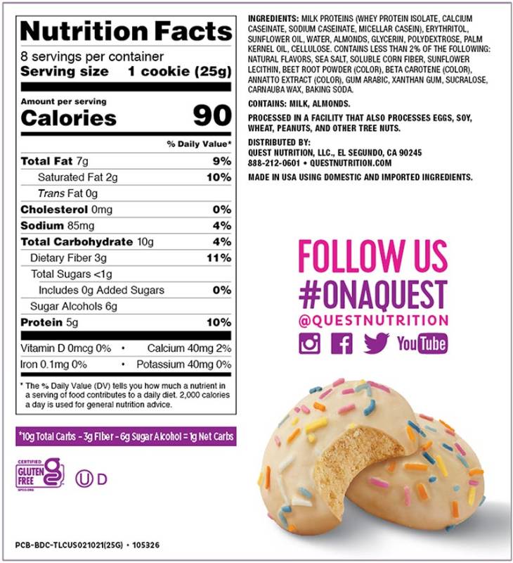 Quest Biscuits Givrés à l'unité