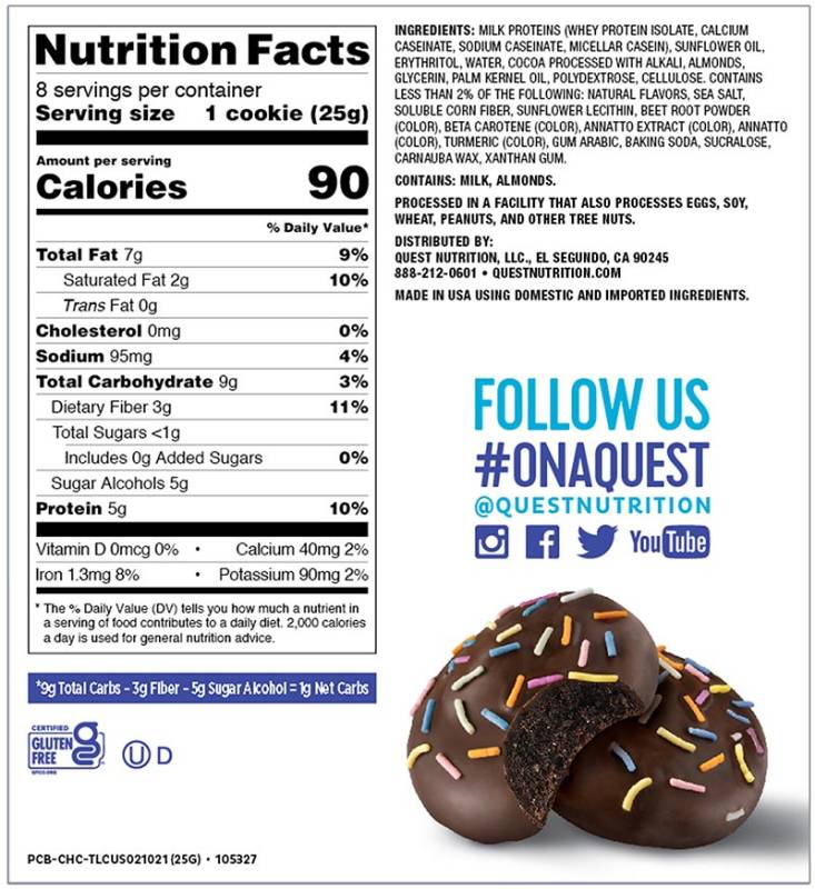 Quest Biscuits Givrés à l'unité