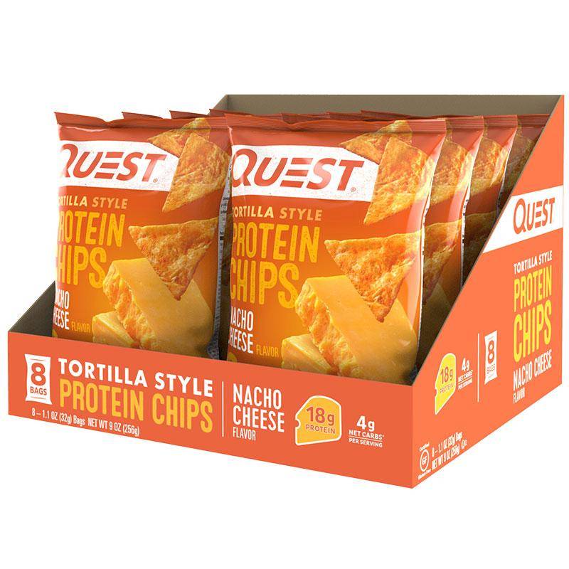 Quest Tortilla Style Chips Box of 8