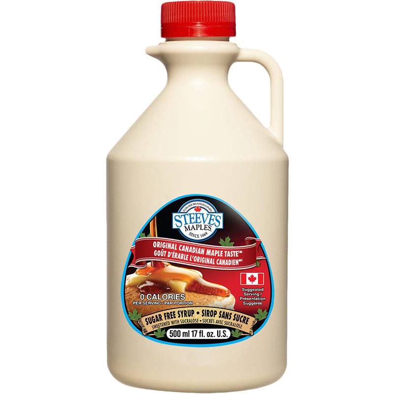 Steeves Maple Sugar Free Maple Syrup - Original Canadian Maple Taste Syrup