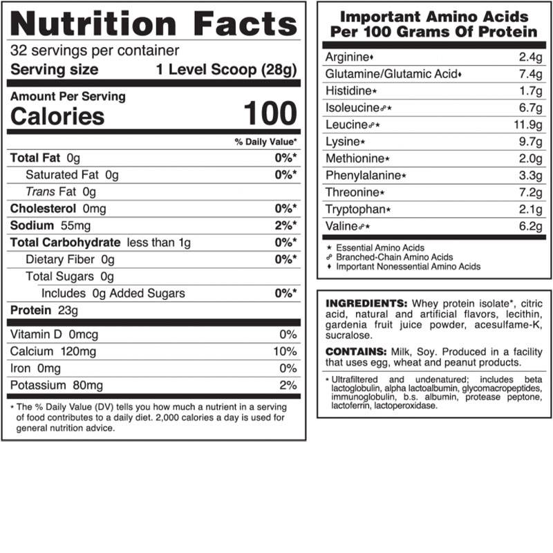 Syntrax Nectar Whey Protein Isolate