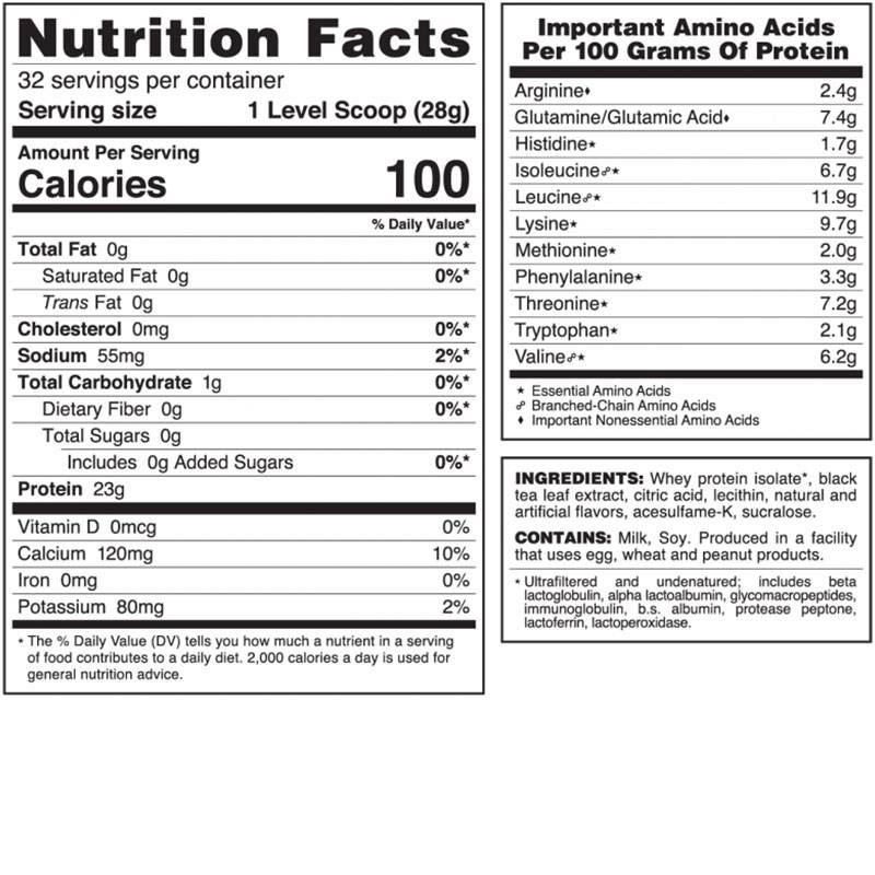 Syntrax Nectar Whey Protein Isolate
