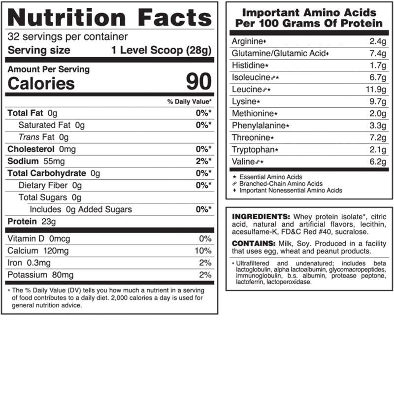 Syntrax Nectar Whey Protein Isolate