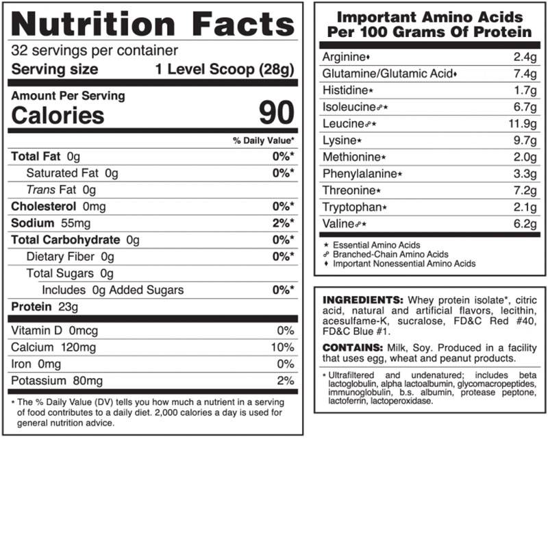 Syntrax Nectar Whey Protein Isolate