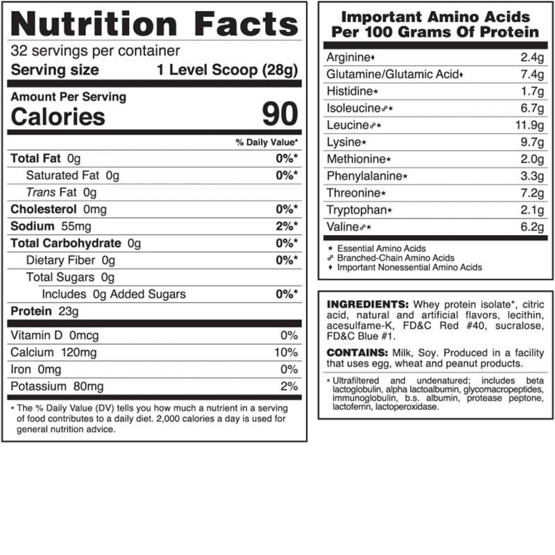 Syntrax Nectar Whey Protein Isolate