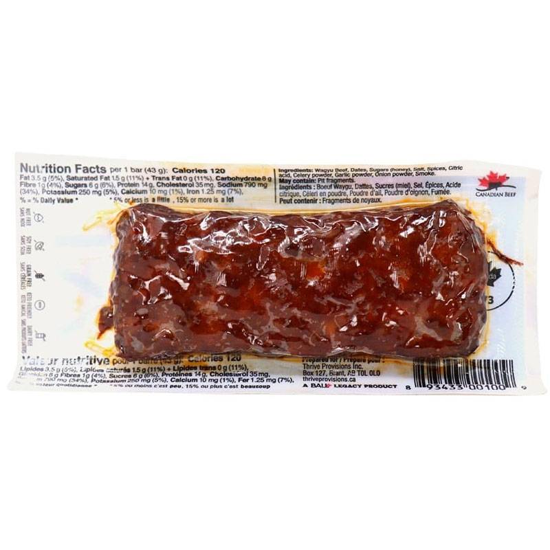 Thrive Provisions Wagyu Beef Bar - Chorizo