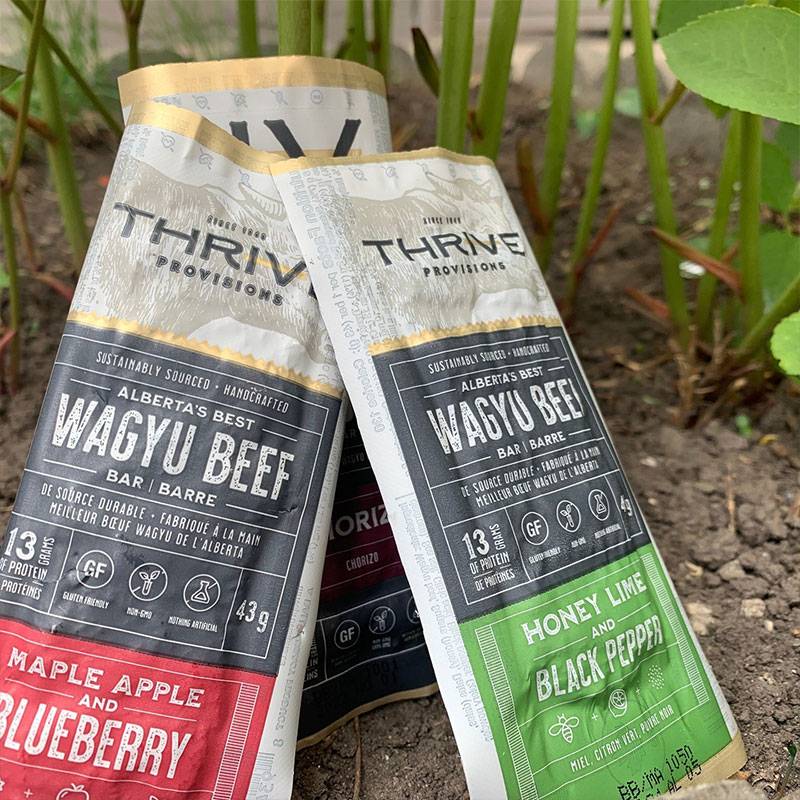 Thrive Provisions Wagyu Beef Bar - Honey Lime & Black Pepper