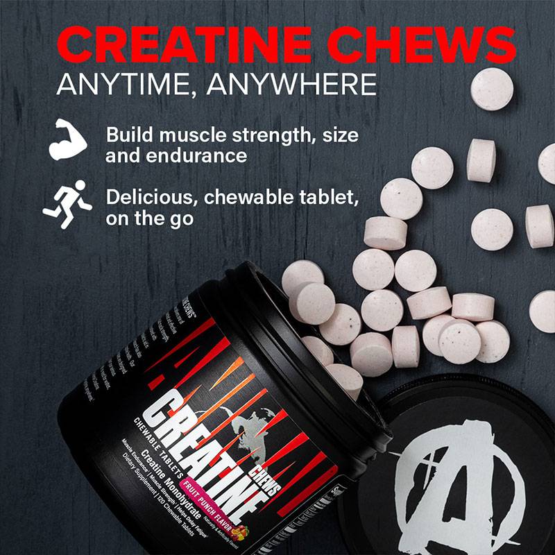 Universal Nutrition ANIMAL Creatine Chews