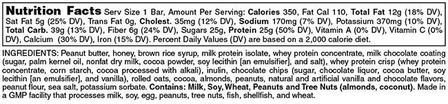 Universal Nutrition ANIMAL SNAK High Protein Food Bar - Double Chocolate Brownie