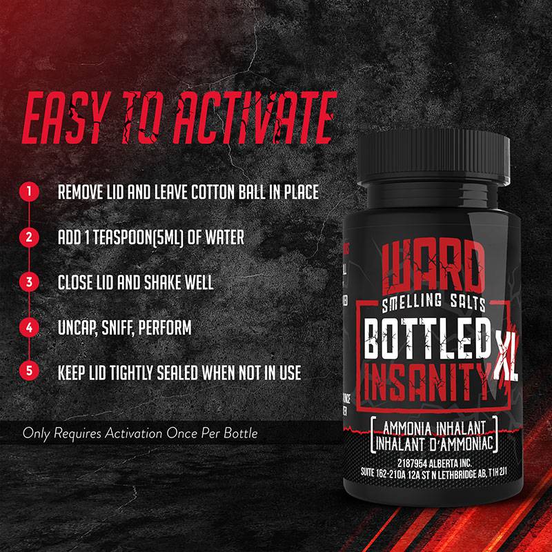 Ward Smelling Salts Bottled Insanity XL