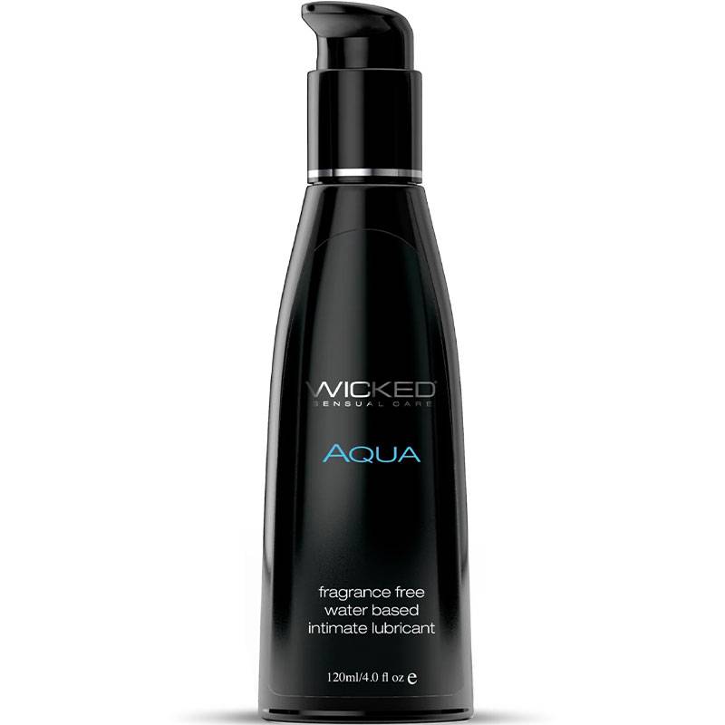 Wicked Sensual Care Water Based Intimate Lubricant - Aqua / Unsented