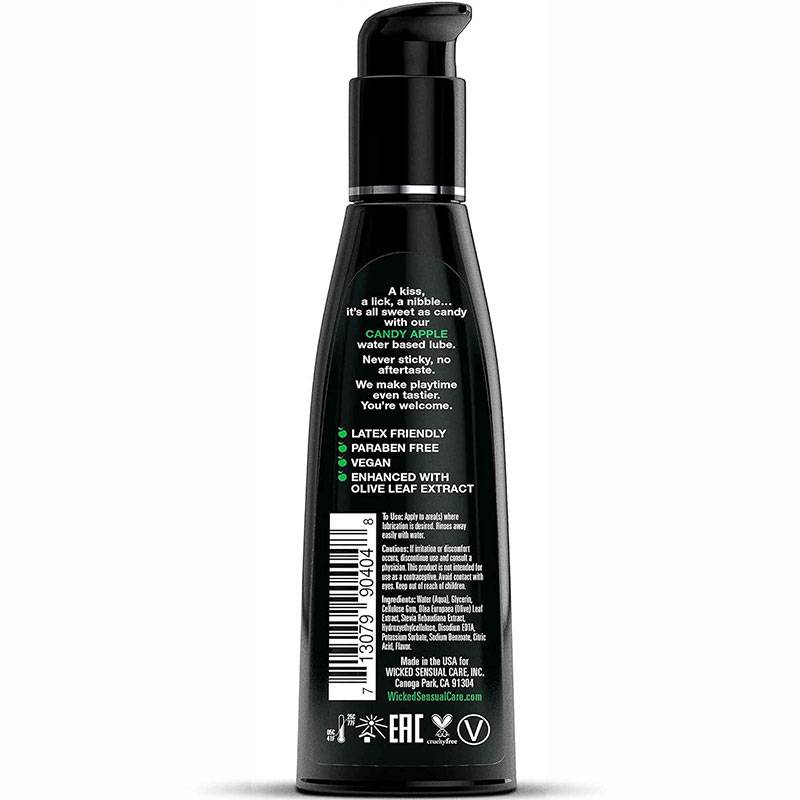 Wicked Sensual Care Water Based Intimate Lubricant - Candy Apple