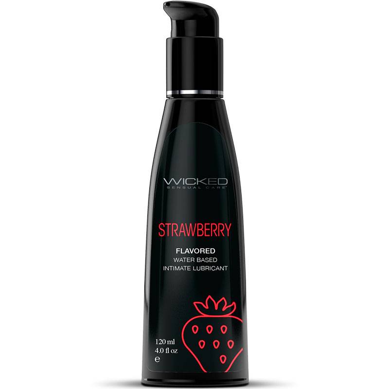 Wicked Sensual Care Water Based Intimate Lubricant - Strawberry