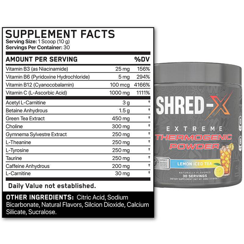 Applied Nutrition Shred-X Extreme Thermogenic Powder 300g