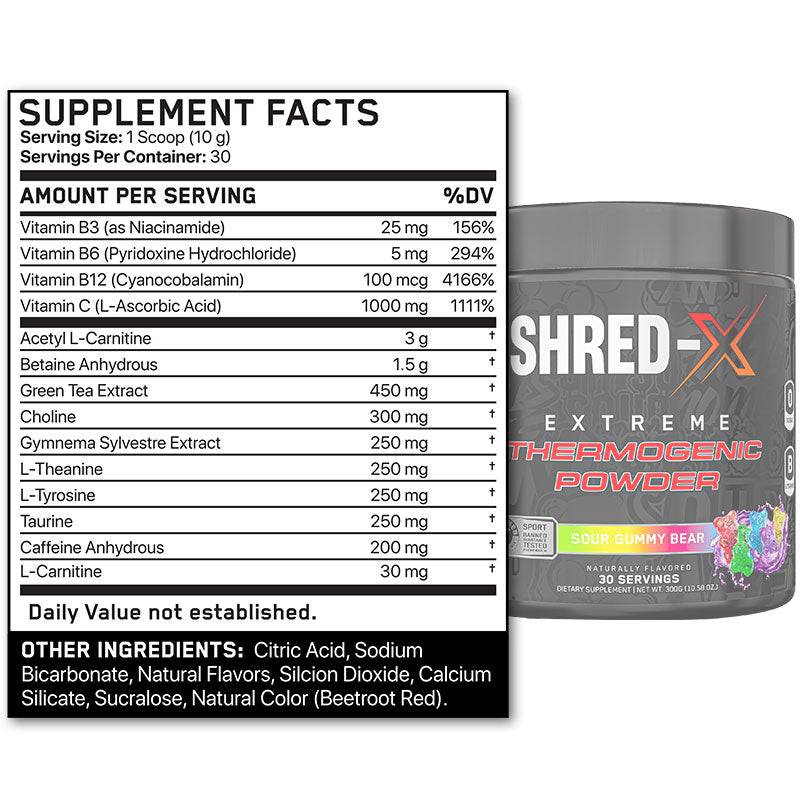 Applied Nutrition Shred-X Extreme Thermogenic Powder 300g