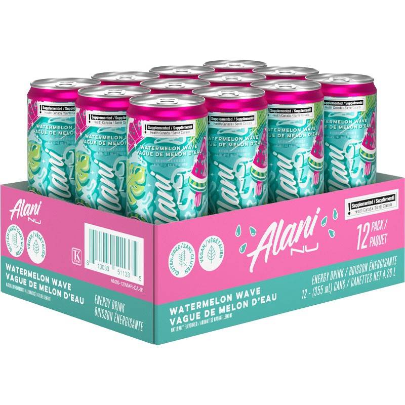 Alani Nu Energy - Caisse de 12