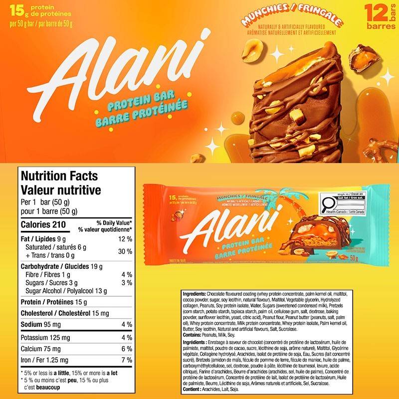 Alani Barre de Protéine Boîte de 12