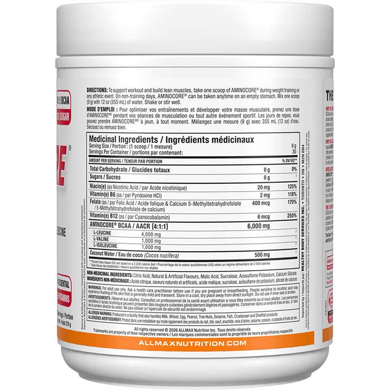 Allmax Aminocore 270g