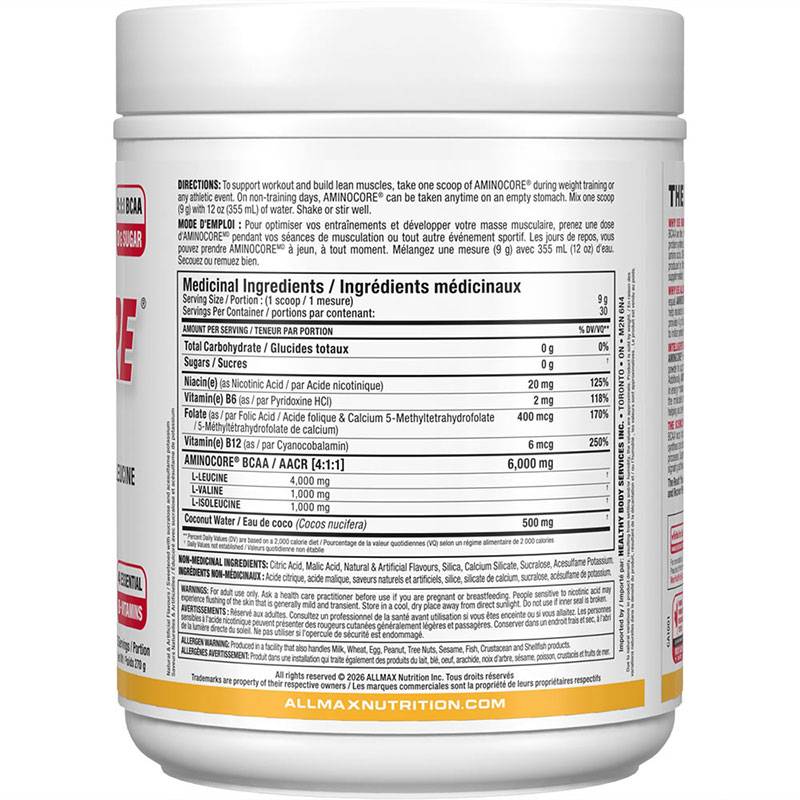 Allmax Aminocore 270g