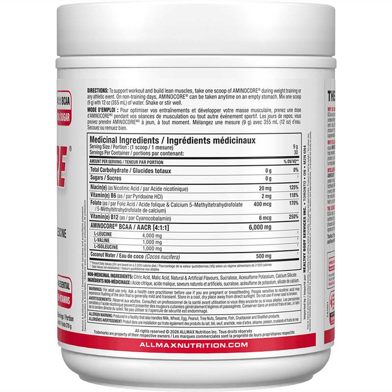 Allmax Aminocore 270g