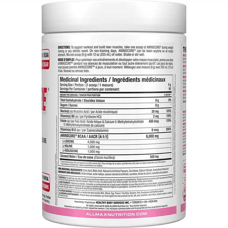 Allmax Aminocore 810g