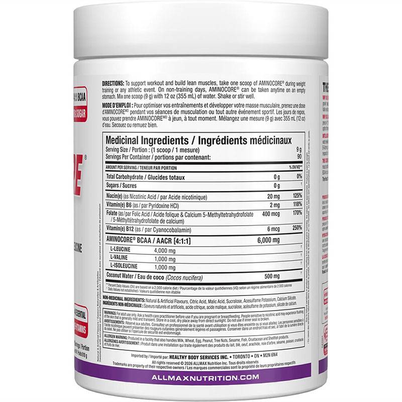 Allmax Aminocore 810g